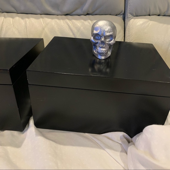 2 Skull Head💀 Secret Keeper Boxes For Desk or Anywhere! 2 Heads better than 1 - Picture 8 of 17